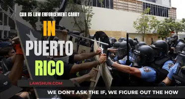 US Law Enforcement: Carrying Weapons in Puerto Rico