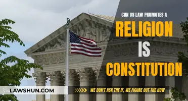 US Law and Religion: Constitutional Conundrum?