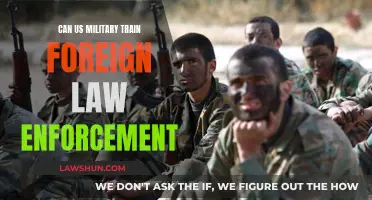 Training Foreign Law Enforcement: US Military's Role