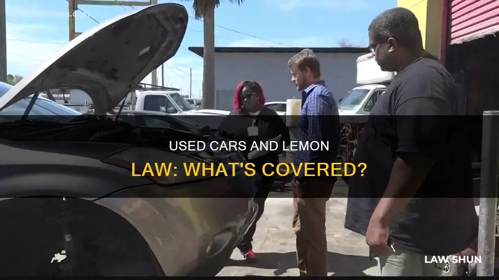 can used cars covered under lemon law