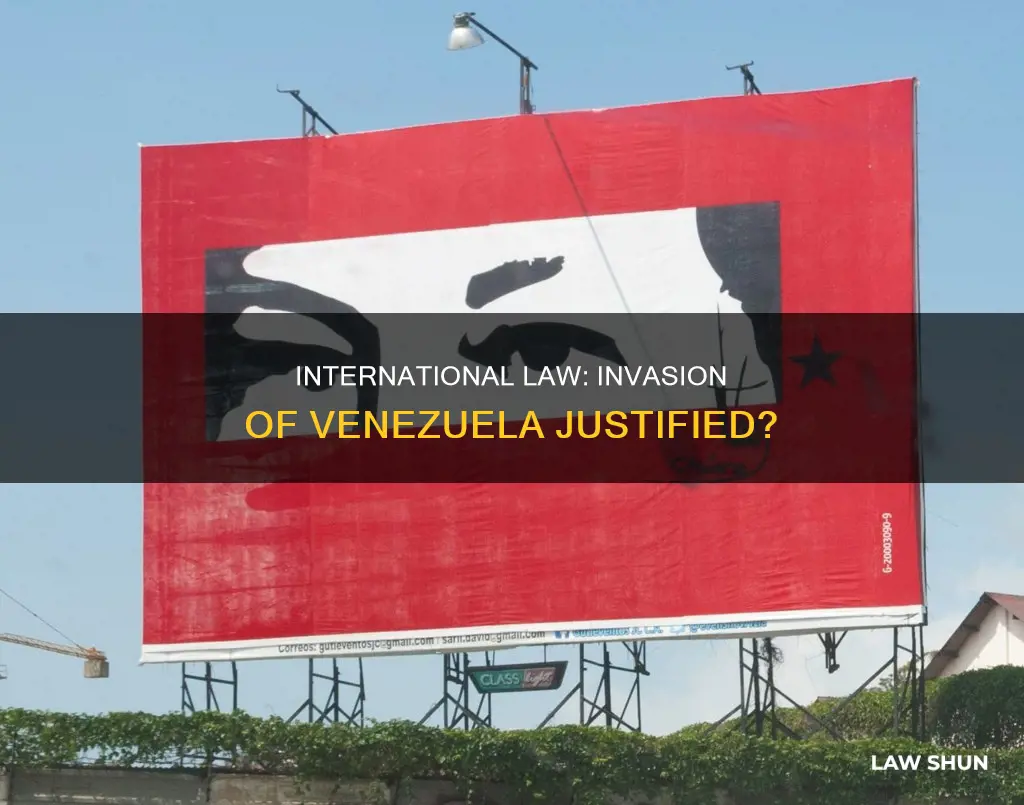 can venezuela be invaded international law