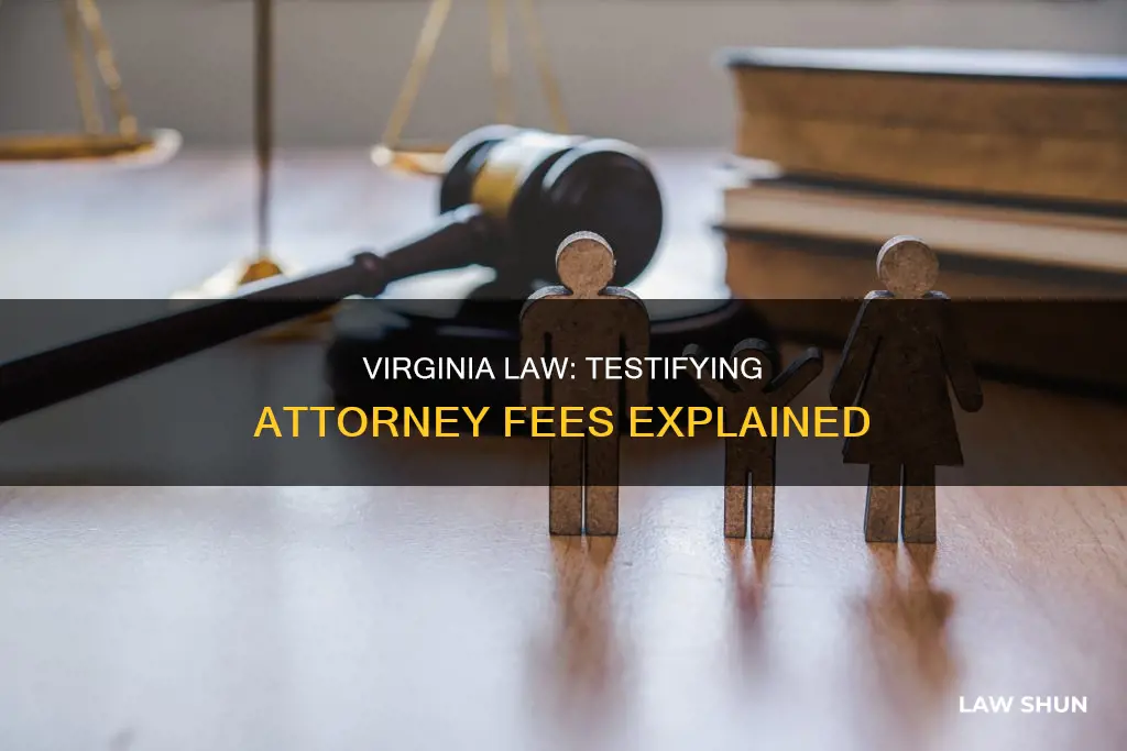 can virginia law testify attprney fees
