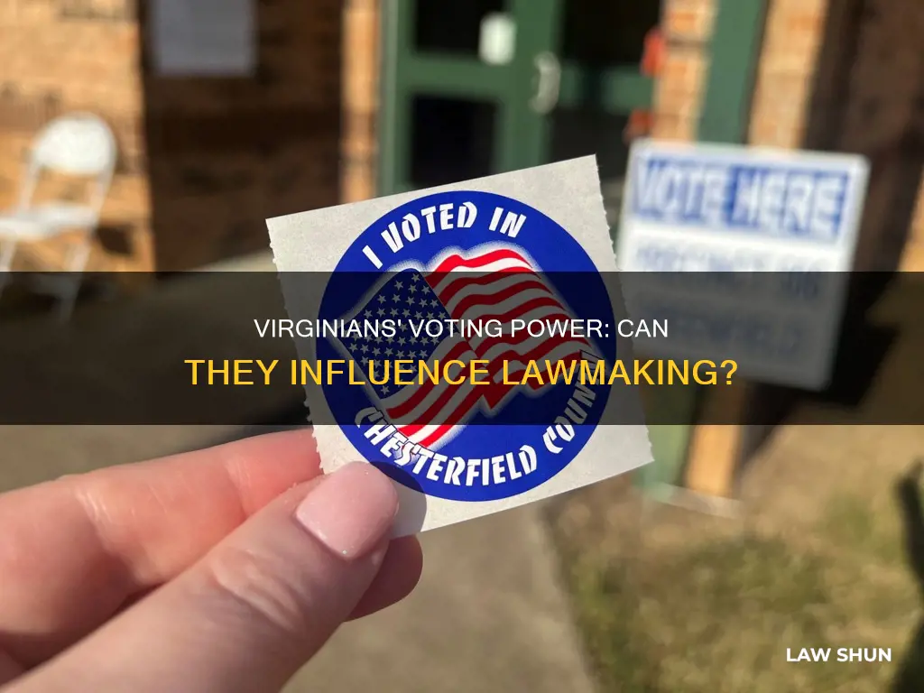 can virginians vote on a law