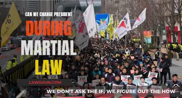Martial Law: Can a President be Replaced?