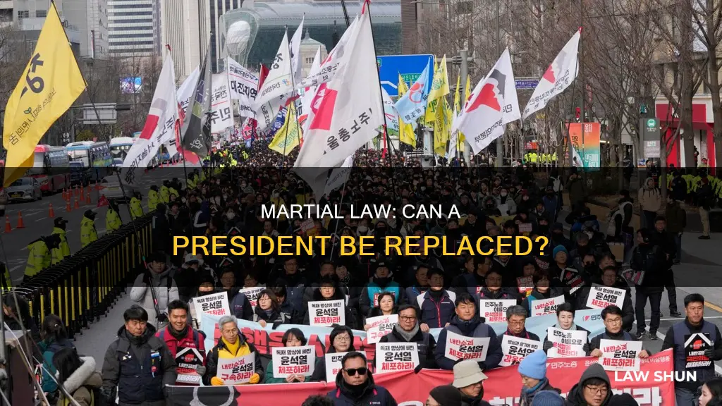 can we change president during martial law