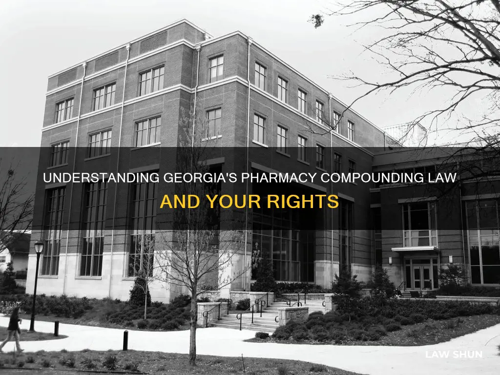 can we compund for 1 month pharmacy georgia law