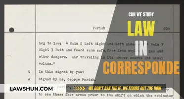 Studying Law: Correspondence Options and Their Viability