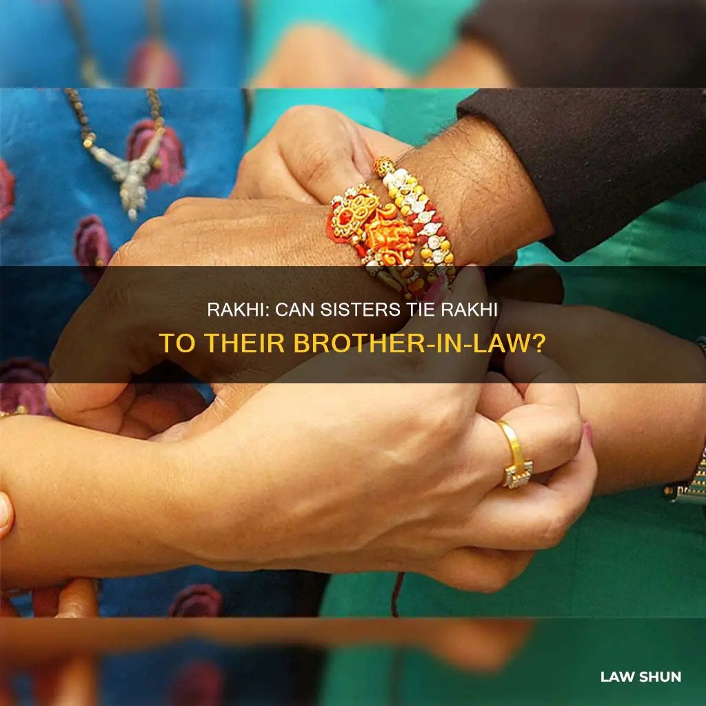 can we tie rakhi to brother in law