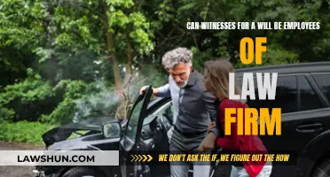 Witnesses for a Will: Law Firm Employee Eligibility