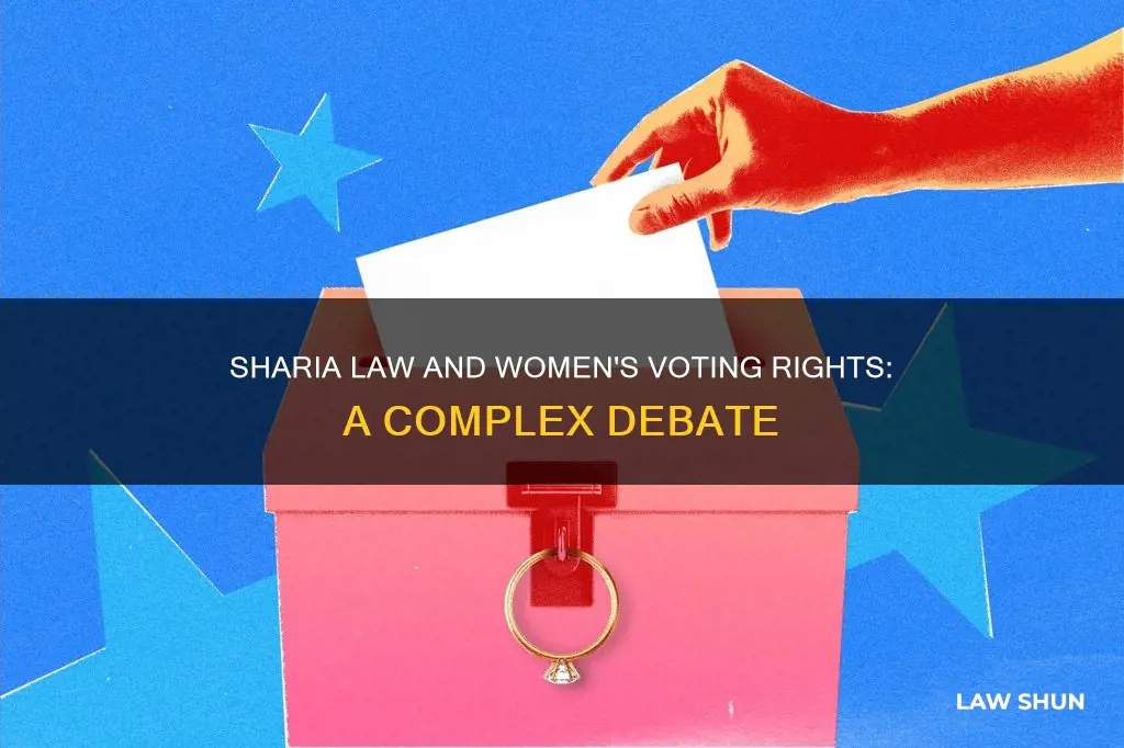 can women vote under sharia law