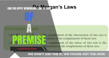 Demorgans Law: Partial Application and its Implications