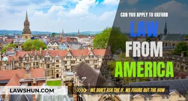 Applying to Oxford Law: A Guide for American Students