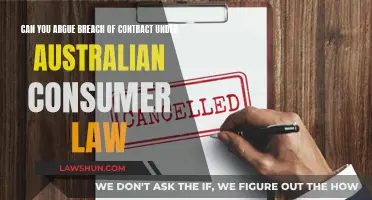 Contract Breach: Australian Consumer Law Protection
