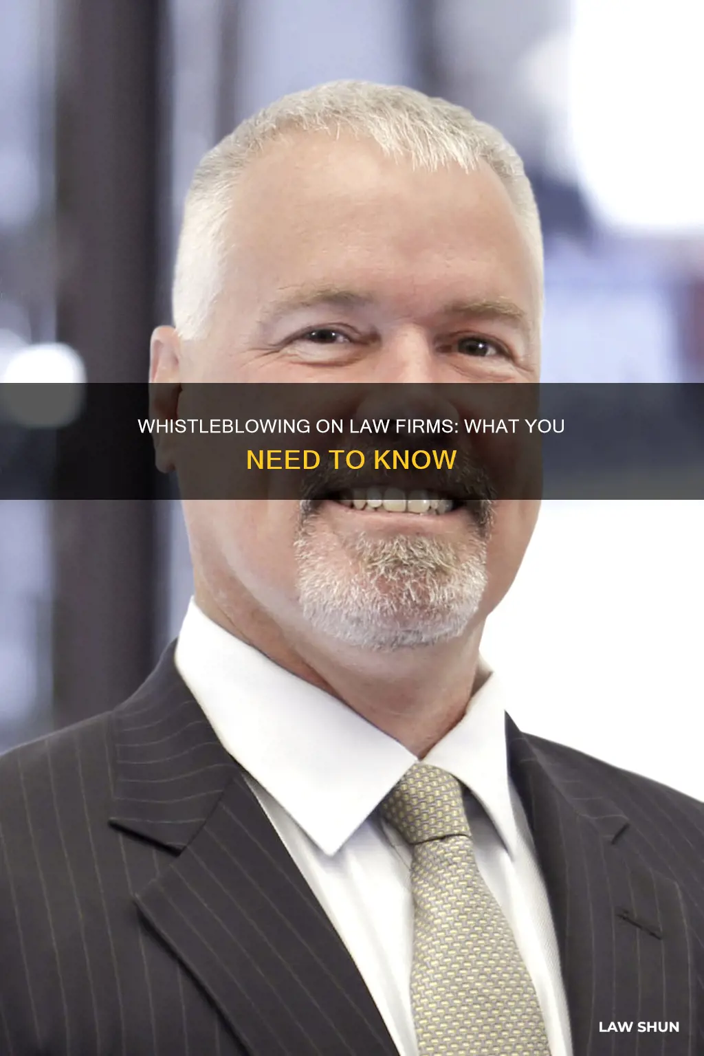 can you be a whistleblower for a law firm