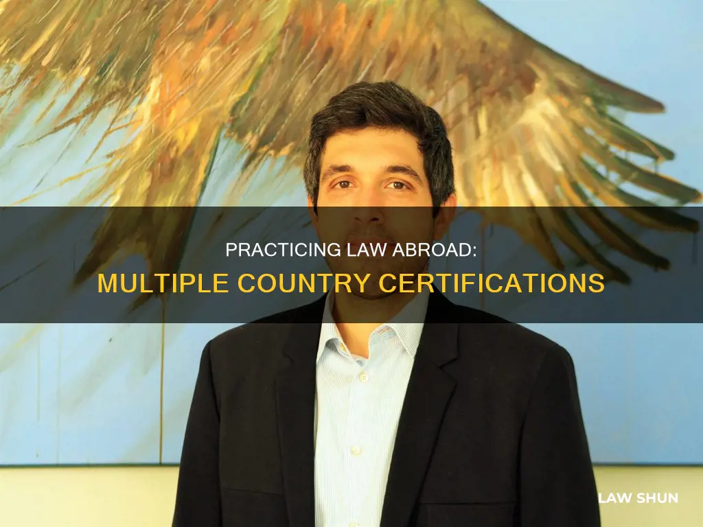 can you be certified to practice law in different countries