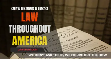 Practicing Law: Nationwide Certification for Legal Professionals?