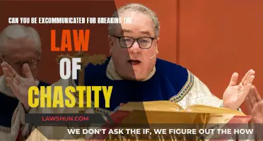 Chastity, Law, and Excommunication: What's the Deal?