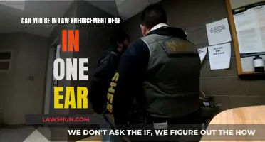 Deaf in One Ear: A Career in Law Enforcement?