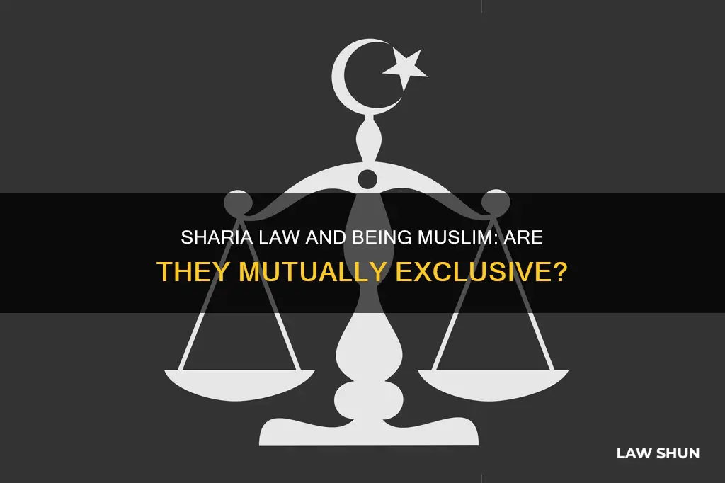 can you be muslim not sharia law