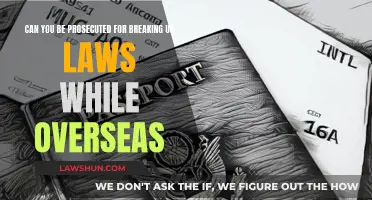 US Laws and Overseas: Can You Be Prosecuted?