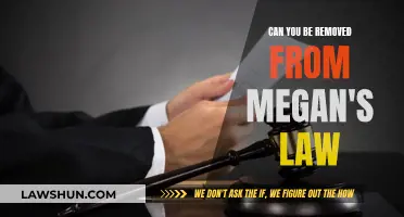 How to Get Removed from Megan's Law