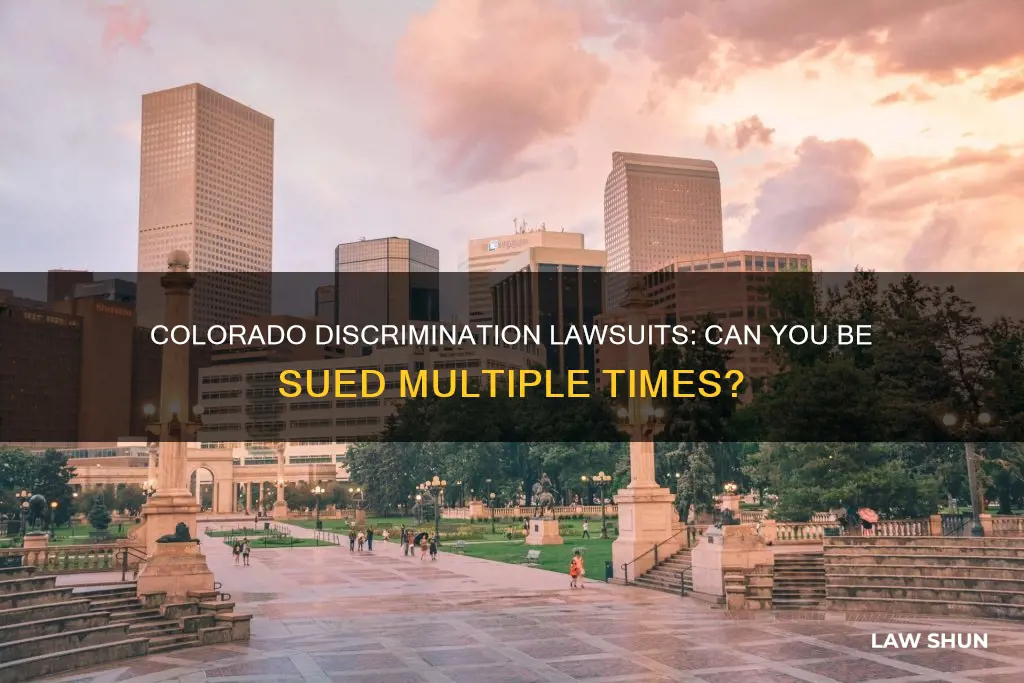 can you be sued 3 xs for discrimination colorado law