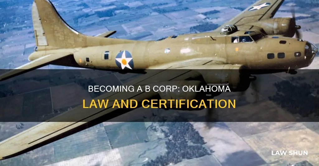 can you become a certified b corp under oklahoma law