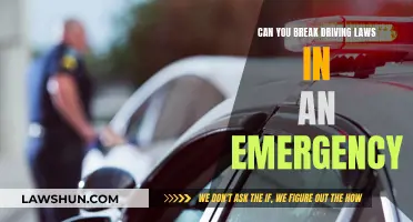 Emergency Driving: When Can You Break the Law?