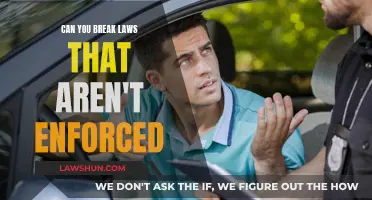 The Legality of Ignoring Unenforced Laws