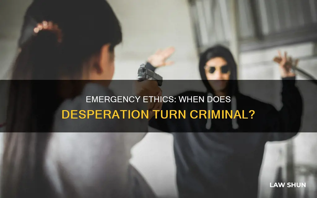can you break the law in an emergency