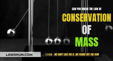 Breaking the Law: Is Conservation of Mass Bendable?