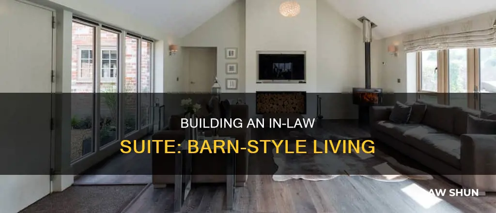 can you build an in law off a barn