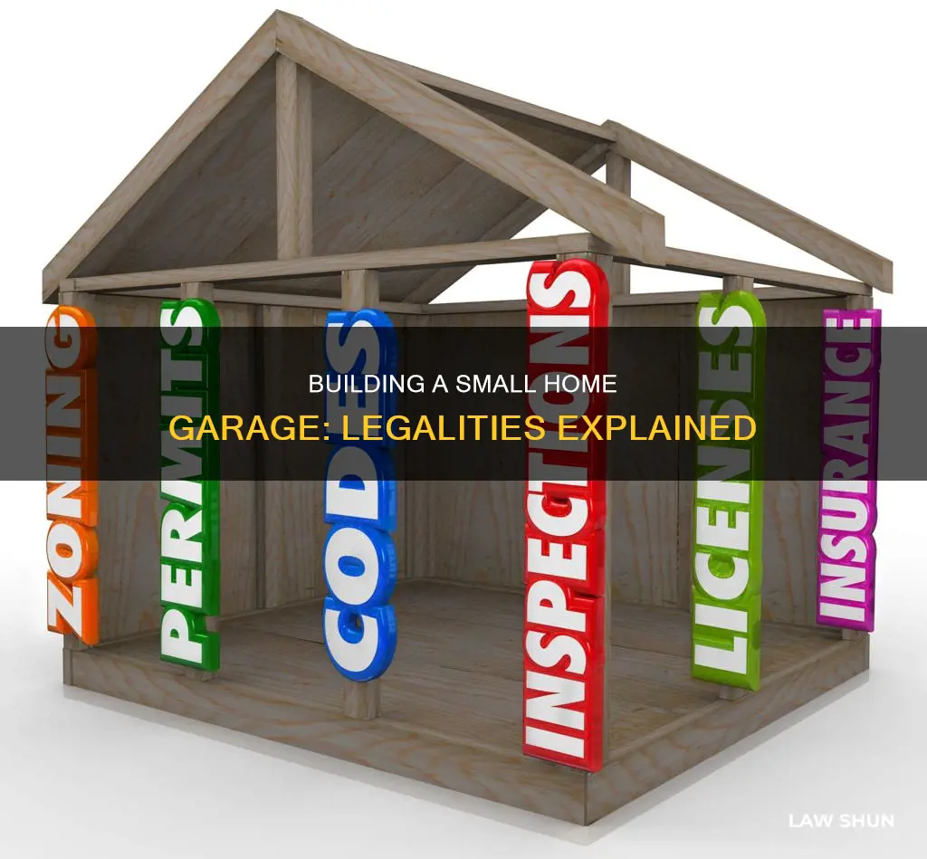 can you built your home garage small house by law
