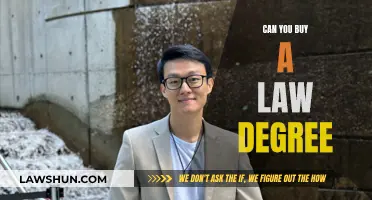 Purchasing a Law Degree: Legality and Validity