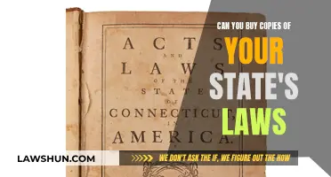 Where to Buy Copies of Your State's Laws