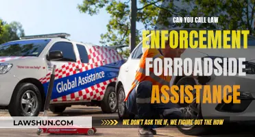 When to Call Law Enforcement for Roadside Help