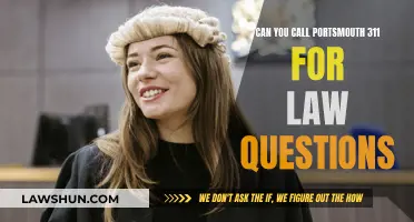 Portsmouth 311: Legal Questions and Answers