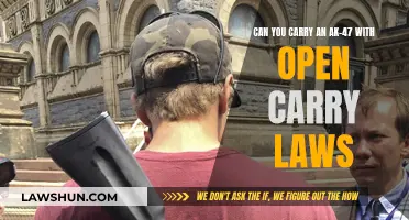Open Carry Laws: Can You Carry an AK-47?
