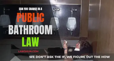 Changing in Public Bathrooms: What Does the Law Say?