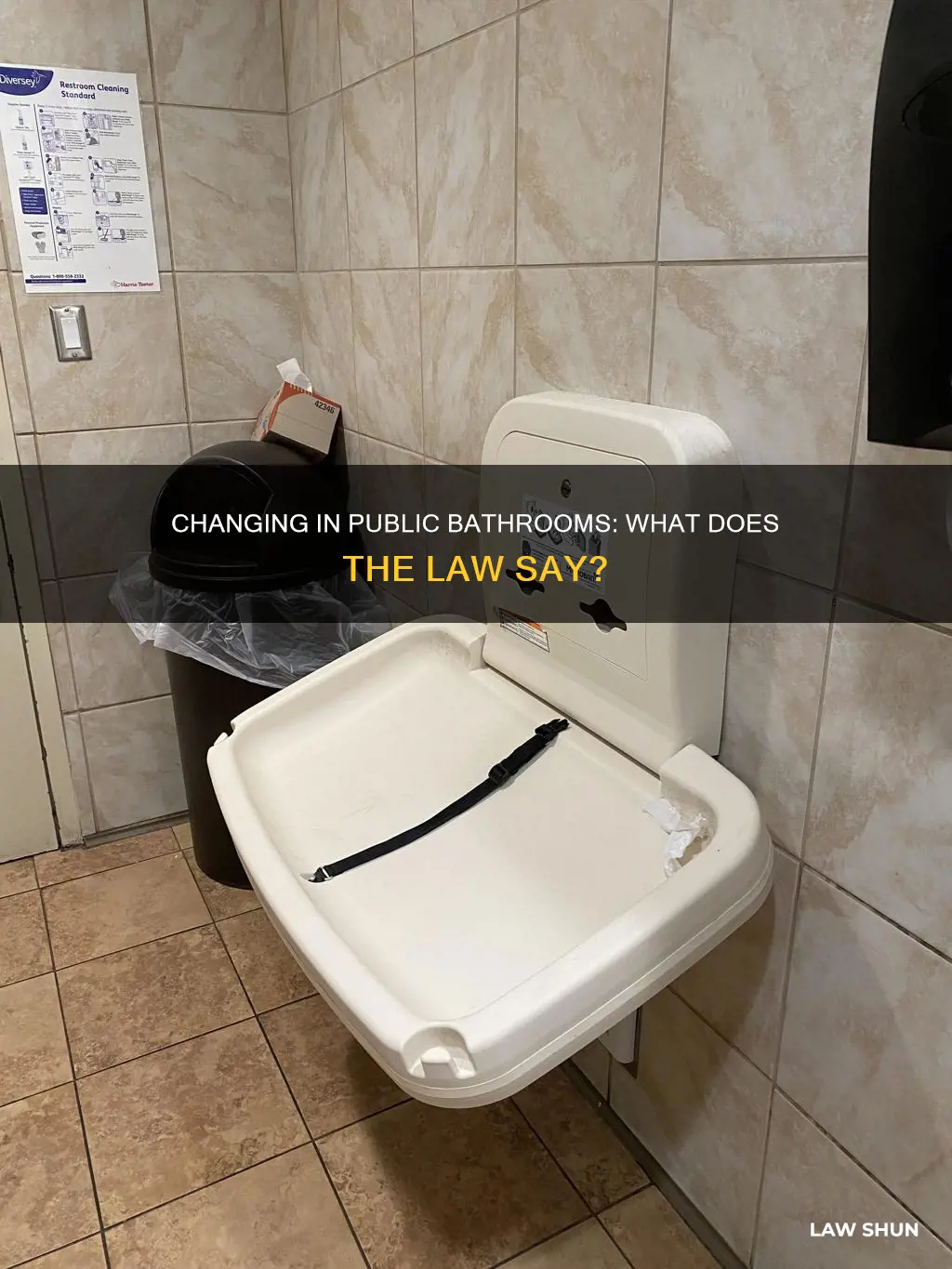can you change in a public bathroom law
