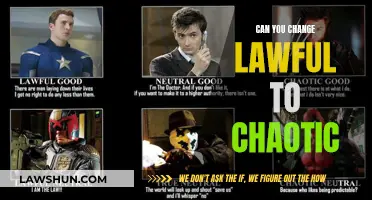 How to Shift From Lawful to Chaotic Characters