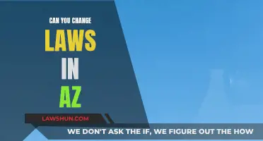 How to Change Laws in Arizona: A Guide