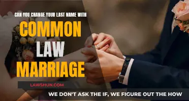 Common-Law Marriage: Changing Your Last Name Without Legal Marriage?