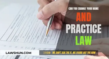 Changing Your Name: Can You Still Practice Law?