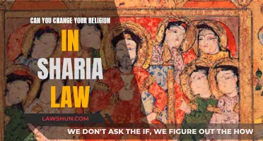 Sharia Law: Changing Religion, Allowed or Forbidden?