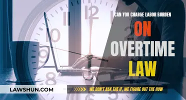 Labor Burden: Charging Overtime Law?