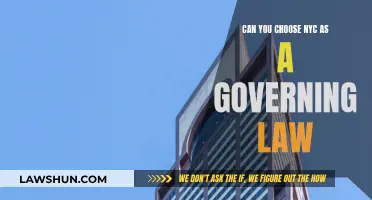 Governing Law: Choosing NYC Jurisdiction Explained