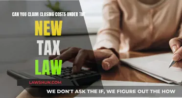 Closing Costs: New Tax Law Claims Explained