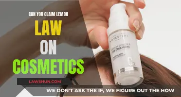 Cosmetics and the Lemon Law: What's the Verdict?