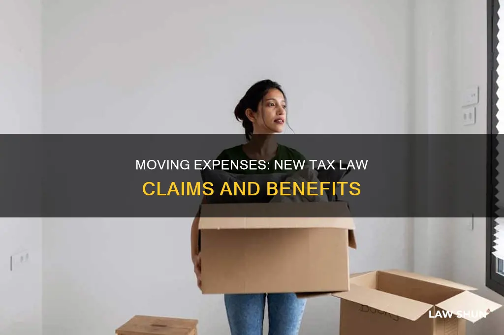 can you claim moving expenses under new tax law